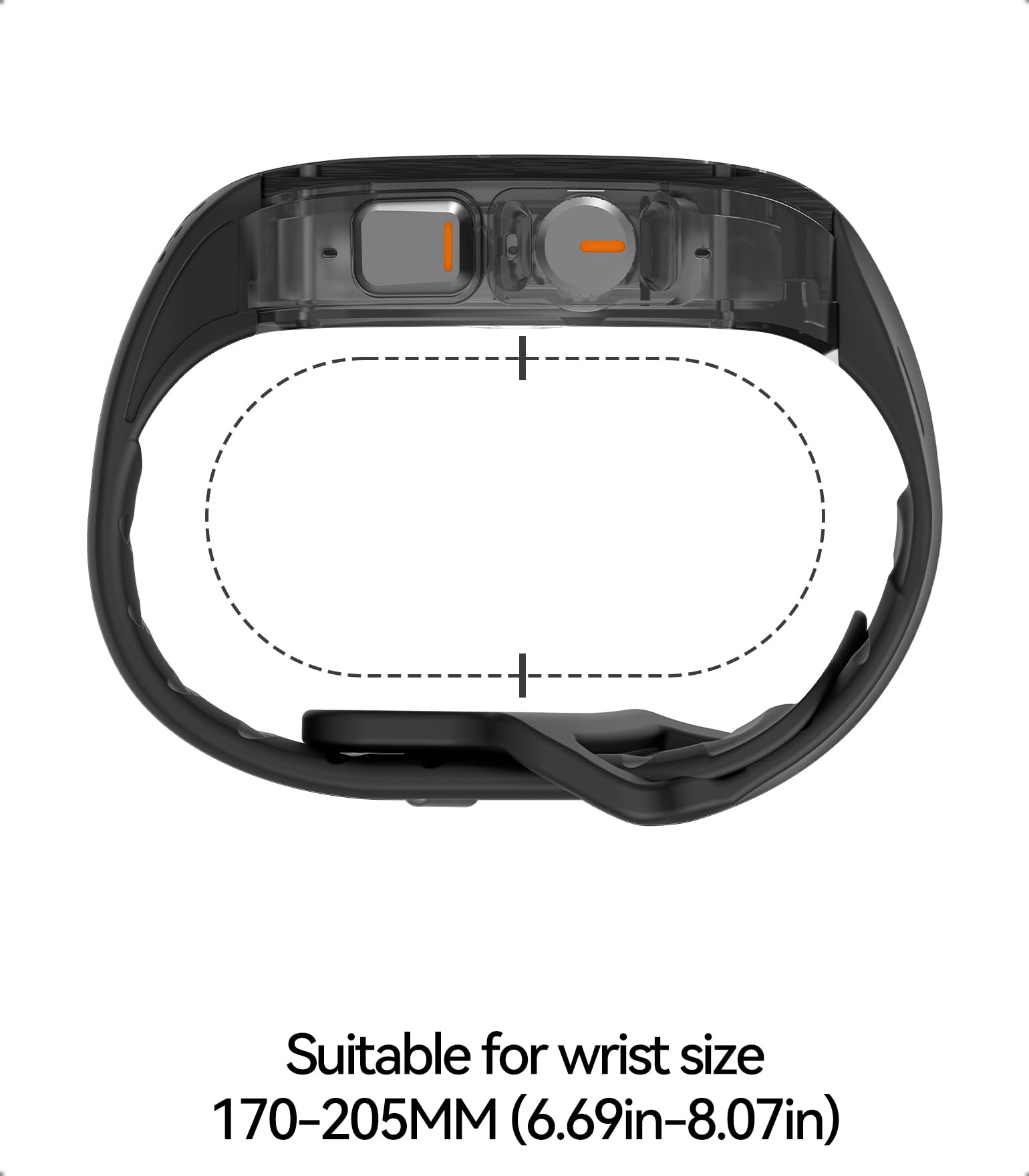 Aulumu A17 iPhone 17 Pro Magnetic Thermal Case + A01 Carbon Fibre Case with Apple Watch Ultra Band 49MM,Includes (A17) Gray + (A01) White - Image 7