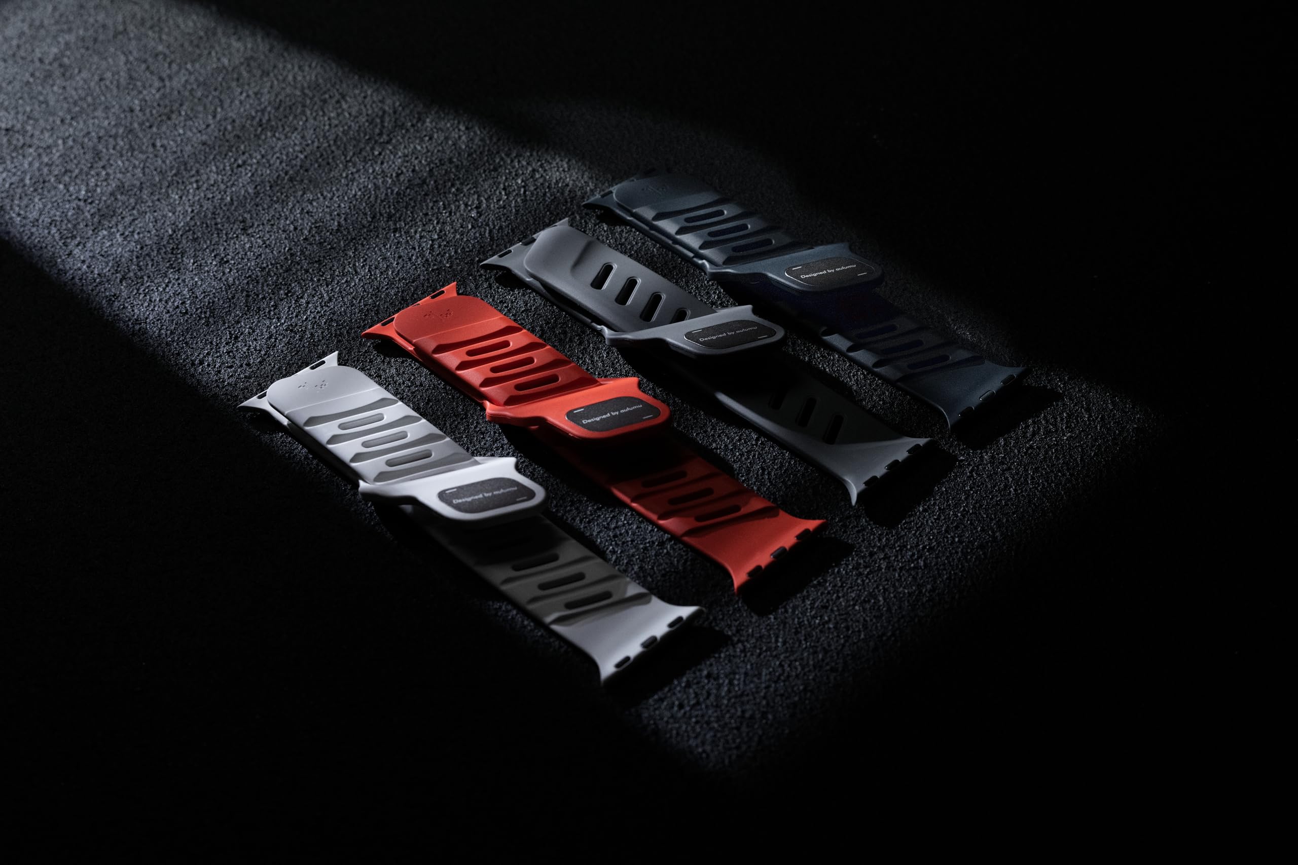 Aulumu A02 Compatible with Apple Watch Ultra/Ultra 2 Band - 49mm for Men, Sport Bands for iWatch 46mm(Series 10),45mm(9/8/7),44mm(SE2/SE/6/5/4),42mm(3/2/1) - Image 6