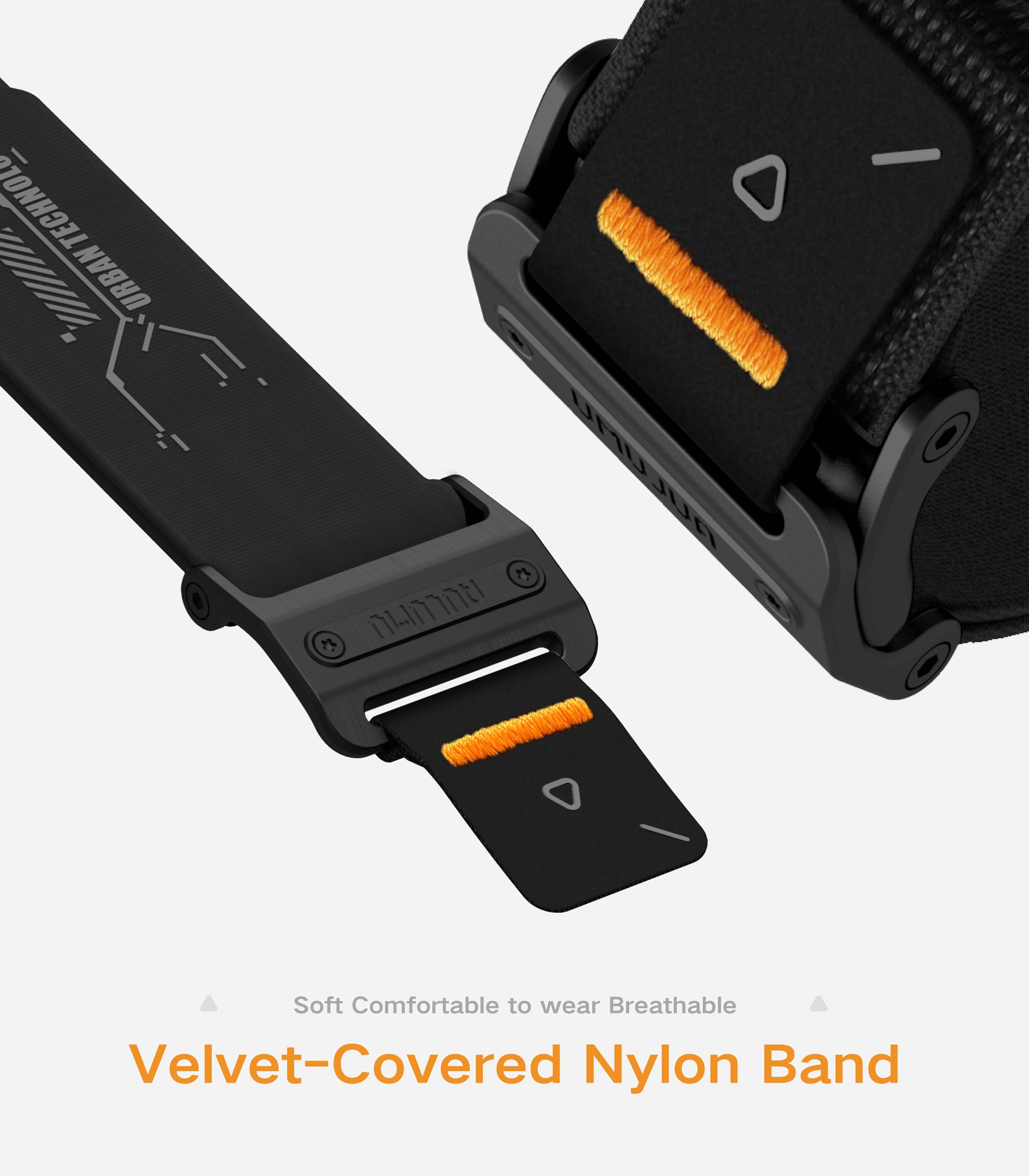 Aulumu A11 for Apple Watch Ultra 49mm Band for Men Mag Buckle Slim Band Designed | for Apple Watch Ultra 3/2/1 49mm, Series 11/10/9/8/SE2/7/6/SE/5/4[46mm/45mm/44mm] - Image 5