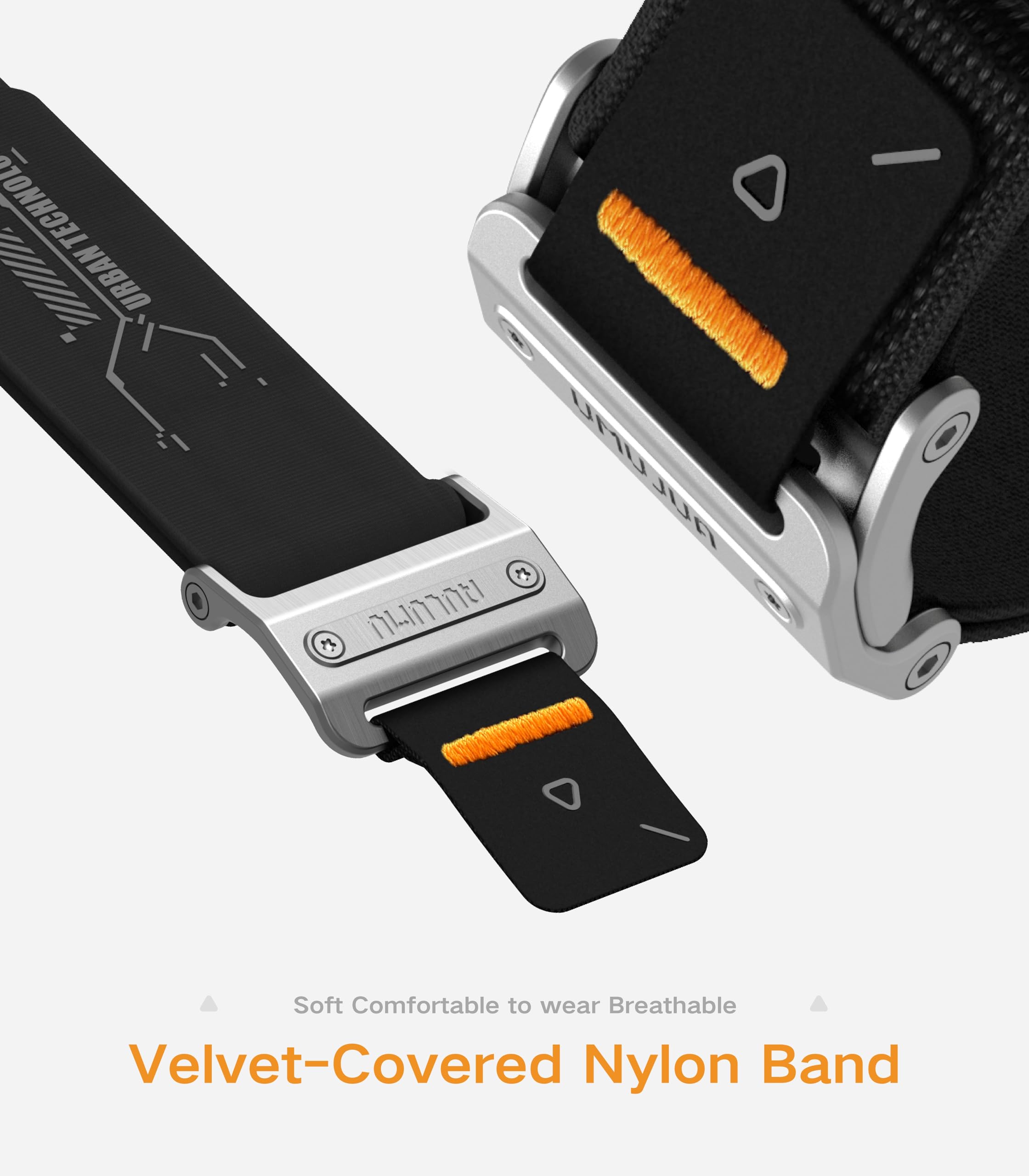 Aulumu A11 for Apple Watch Ultra 49mm Band for Men Mag Buckle Slim Band Designed | for Apple Watch Ultra 3/2/1 49mm, Series 11/10/9/8/SE2/7/6/SE/5/4[46mm/45mm/44mm] - Image 5