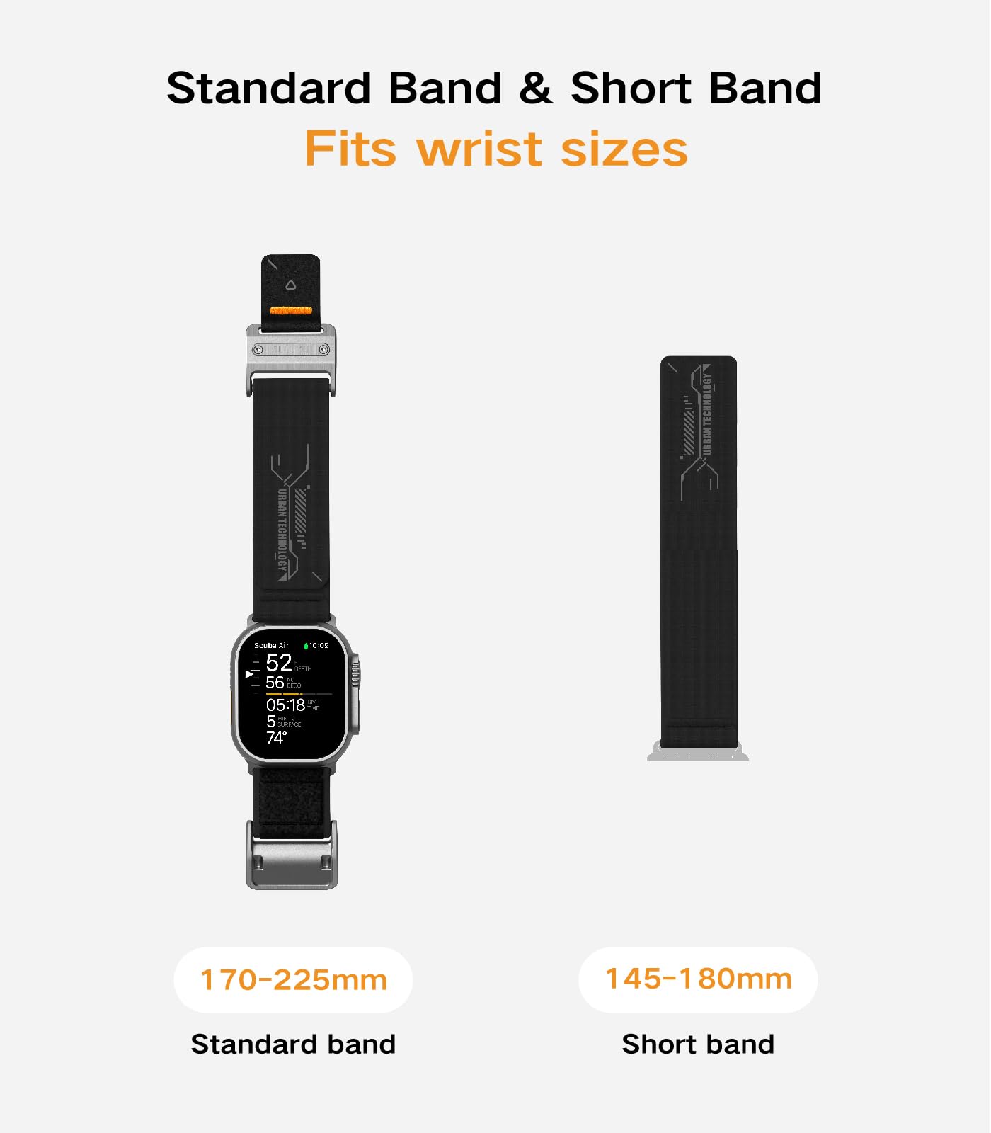 Aulumu A11 for Apple Watch Ultra 49mm Band for Men Mag Buckle Slim Band Designed | for Apple Watch Ultra 3/2/1 49mm, Series 11/10/9/8/SE2/7/6/SE/5/4[46mm/45mm/44mm] - Image 6