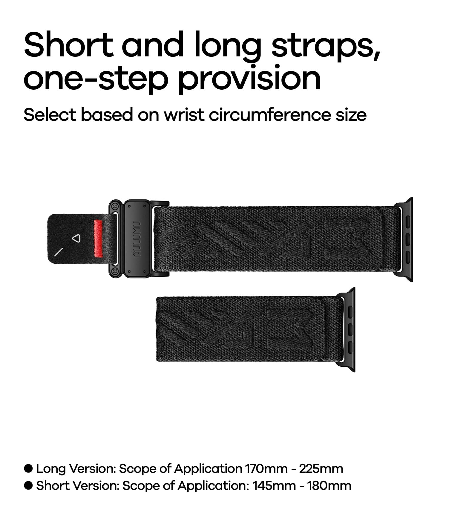Aulumu C03 Snap Functional Titanium Buckle for Apple Watch Ultra (3/2/1) Nylon Band | Luxury Embossed Texture Knit | Quick-release Design | iWatch Bands for 49/46/45/44MM - Image 6