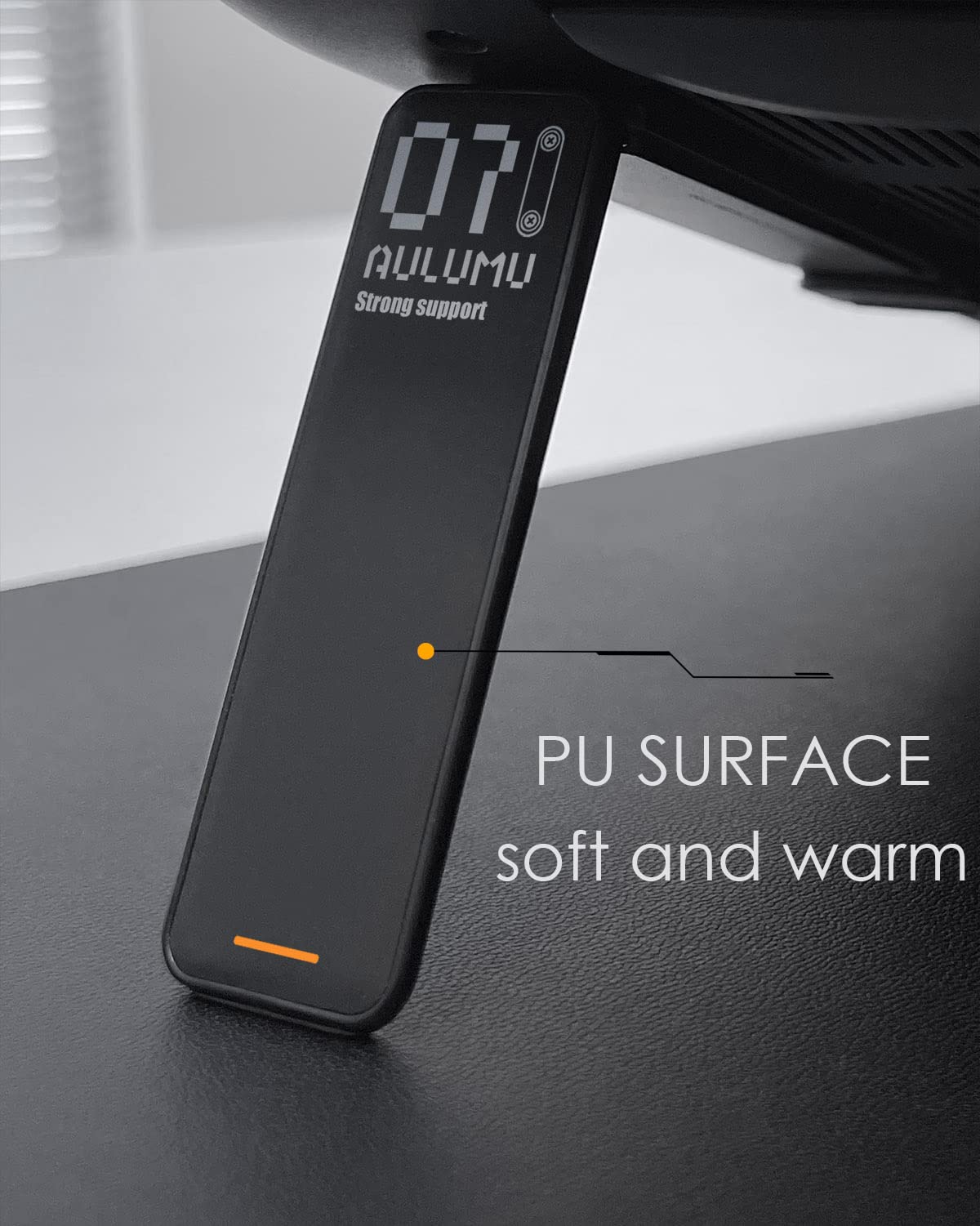 Aulumu G07 Pop Up Leg Stands Laptop, Super Portable Cooling Laptop Stand, Ergonomic Laptop Riser Lift for Desk for MacBook, All Laptops, Tablets, 8-20'', Black - Image 6